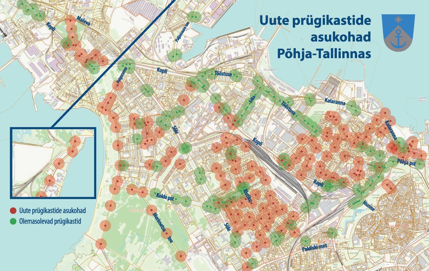 В Пыхья-Таллинне установят новые мусорные ящики.