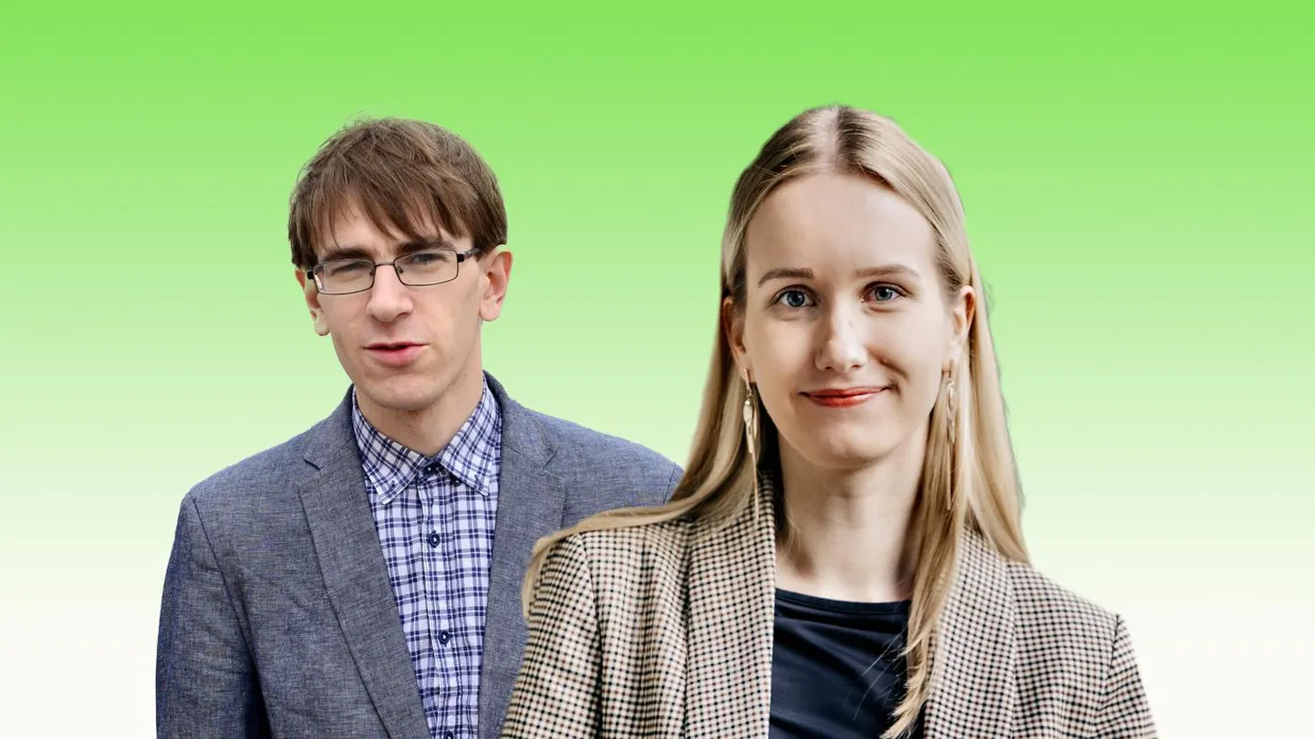 Allan Aksiim ja Kristel Jakobson.