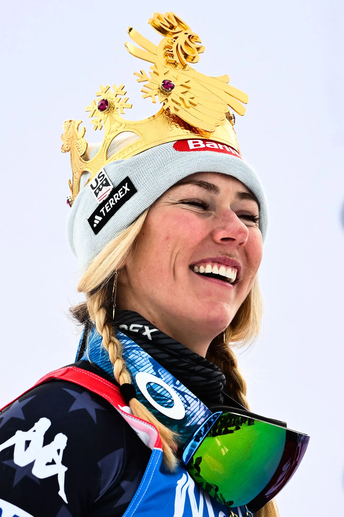 Mikaela Shiffrin sai Itaalias sümboolselt endale ala valitsejanna krooni.