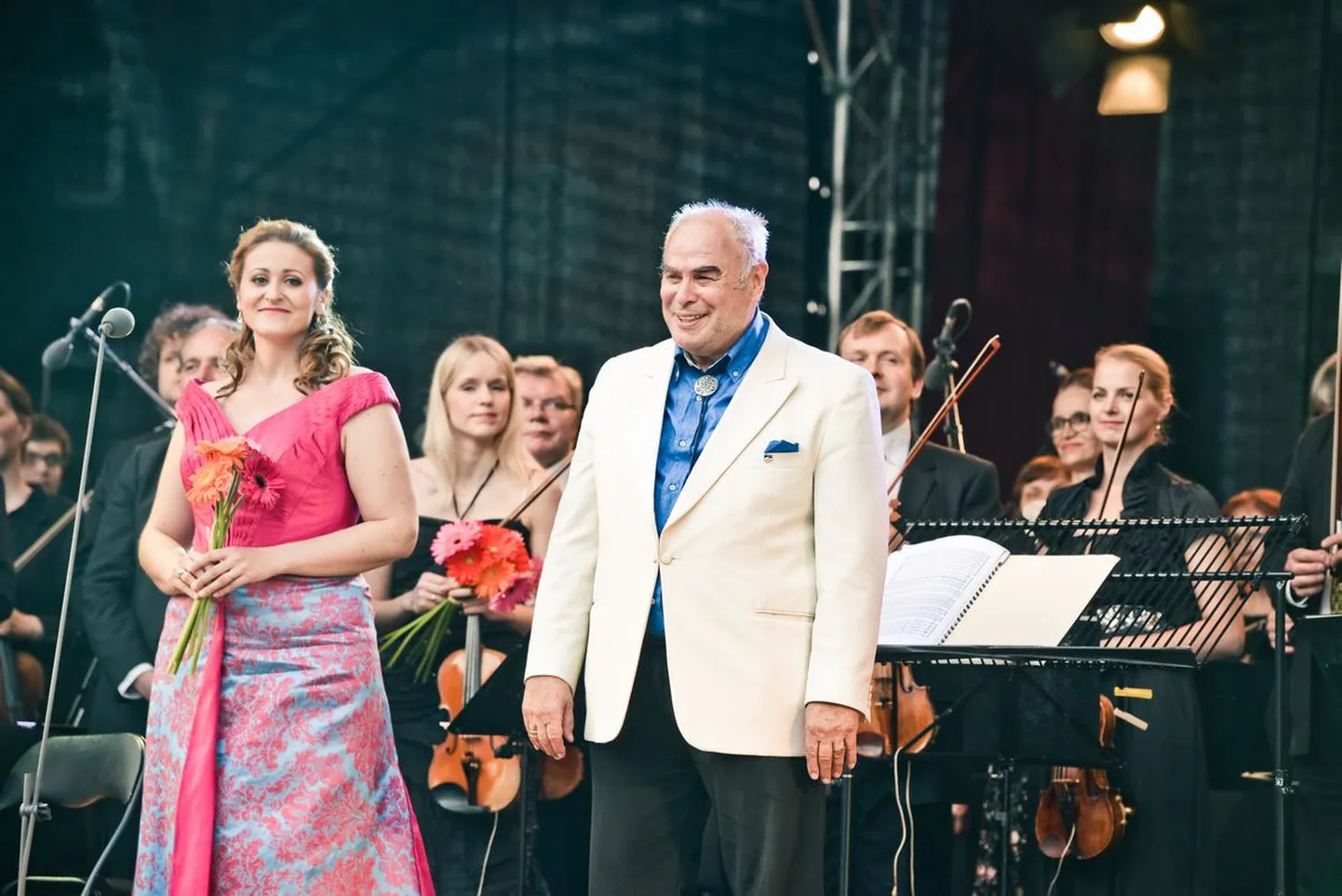 Tallinna vanalinna päevade avakontserdil kõlas helilooja Carl Orffi kantaat "Carmina Burana" Eesti Riikliku Sümfooniaorkestri, solistide ja kooride esituses, dirigeeris maestro Eri Klas. Ettekannet ilmestas etteastega ka tema kasutütar Marion Melnik