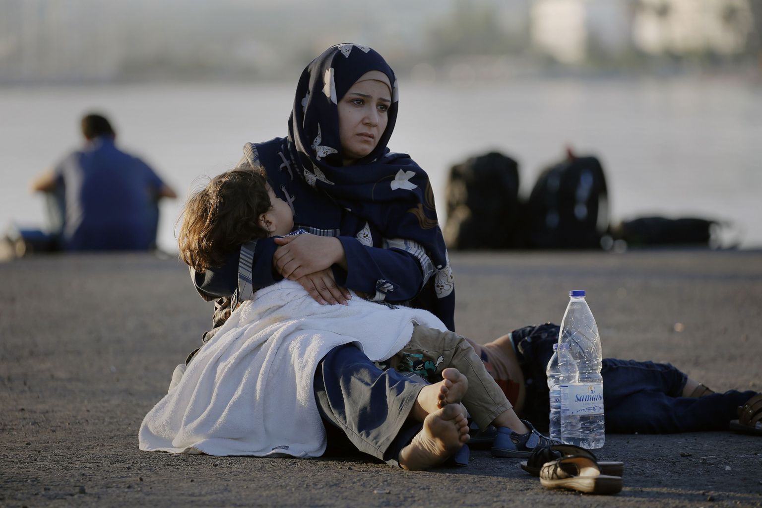 Сирийские беженцы. Снимок иллюстративный.