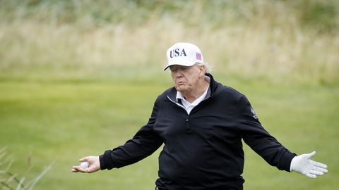 «Он печально известный мошенник». Iltalehti: Дональд Трамп пойман на нарушении правил в гольфе