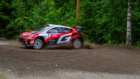 Jaspar Vaher sõitis Jyväskylä ralli avakatsel esikolmikusse