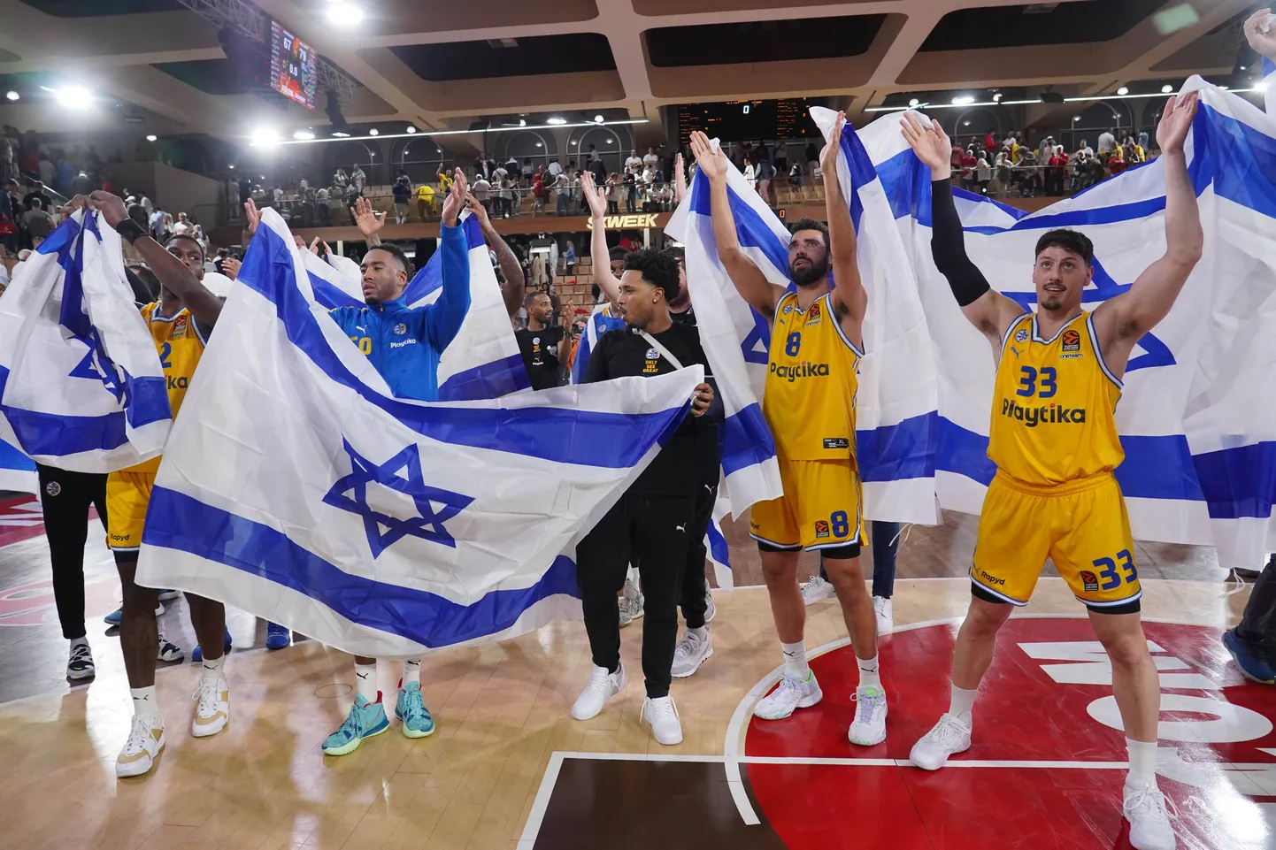 Tel Avivi Maccabi teise voor mäng jäi ära, nüüd naastakse platsile.