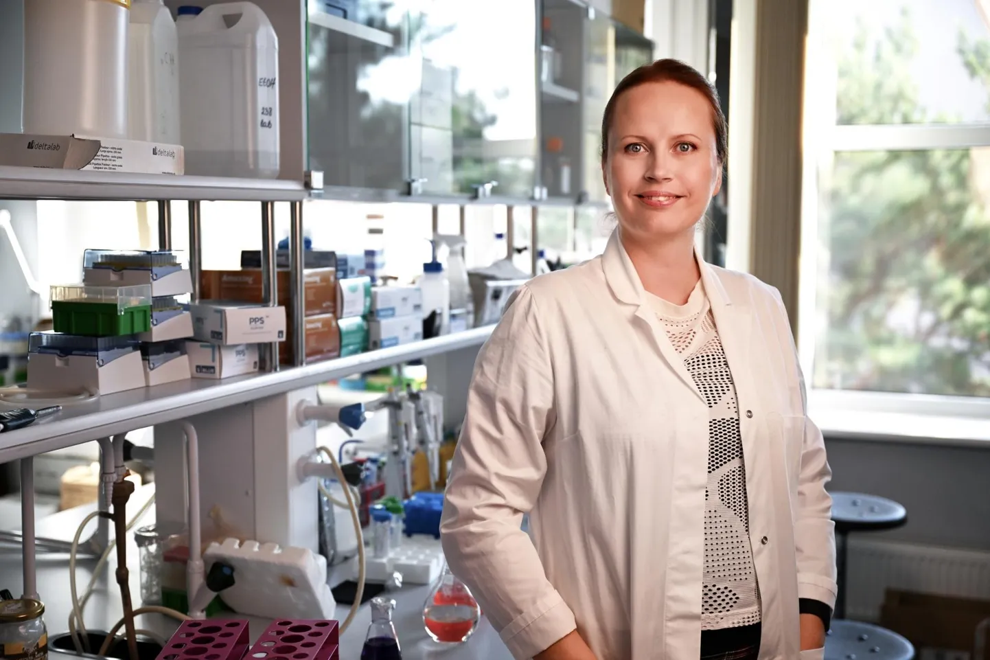 TalTe­chi keemia- ja biotehnoloogiainstituudi kaasprofessor Agne Velthut-Meikas.