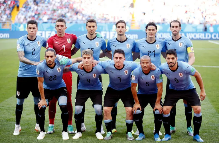 Urugvajas izlases futbolisti