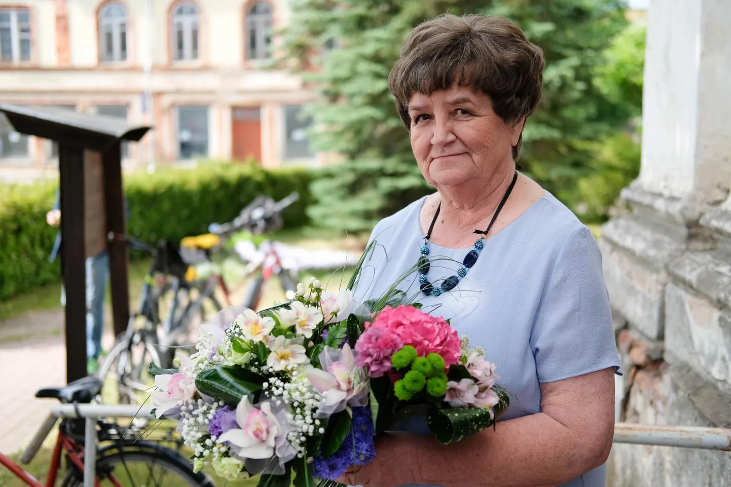 Mullu sai aukodaniku tiitli kauaaegne meedik Erika Kaša.
Arvo Meeks/Lõuna-eesti Postimees
