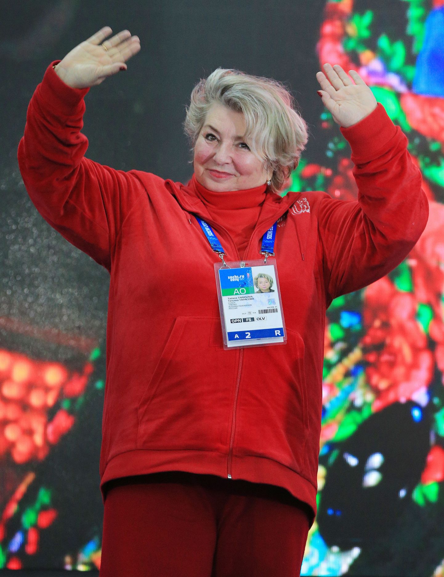 Татьяна Тарасова в Сочи.