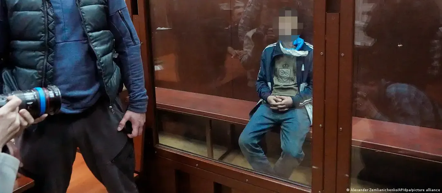 Сотрудник ФСБ и обвиняемый в теракте в "Крокусе" в суде 24 марта
