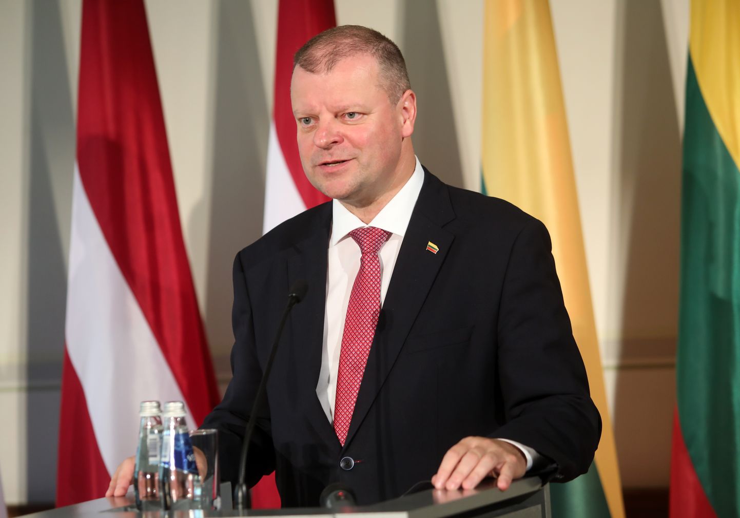 Leedu peaminister Saulius Skvernelis 23. augustil.