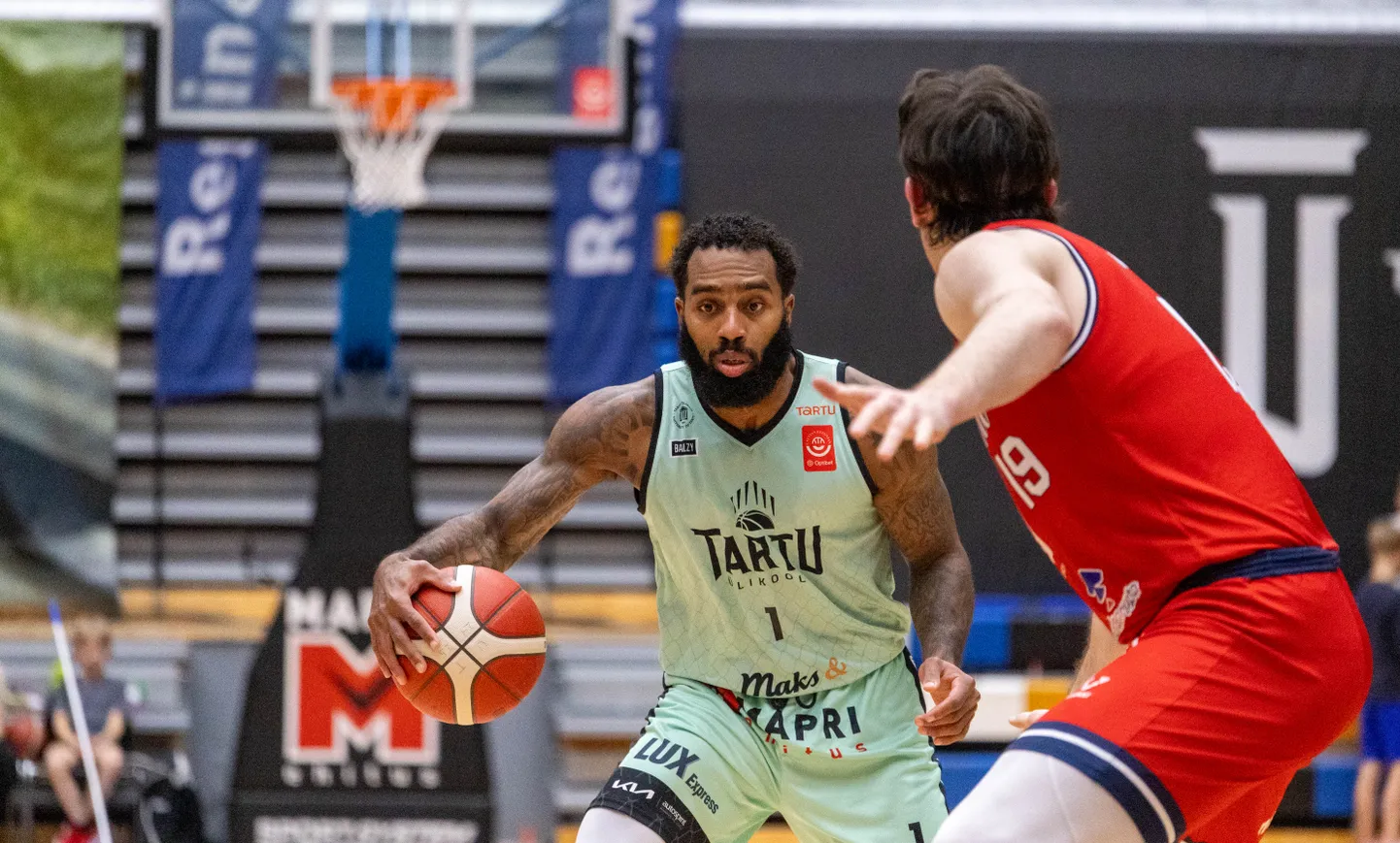 Jamir Harris kogus Eesti-Läti liiga mängus keskmiselt 11,3 punkti.