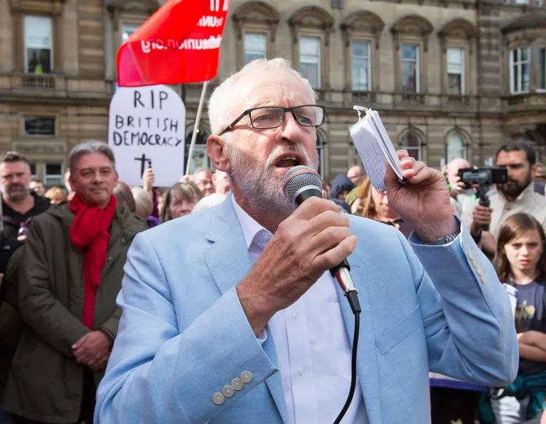 Opositsiooniliider Jeremy Corbyn.