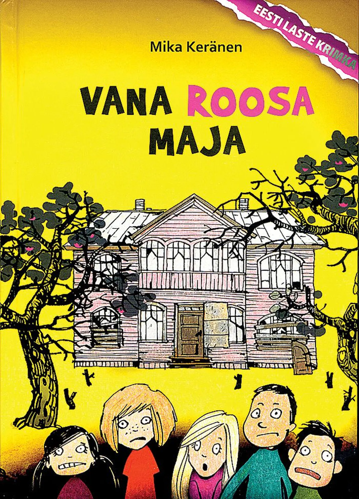 Mika Keränen, «Vana roosa maja», 
illustreerinud Marja-Liisa Plats, 
kirjastus Jutulind, 
Tallinn 2010, 92 lk.