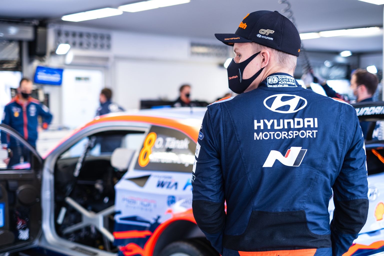 Monza ralli läbi Hyundai kaamerasilma.