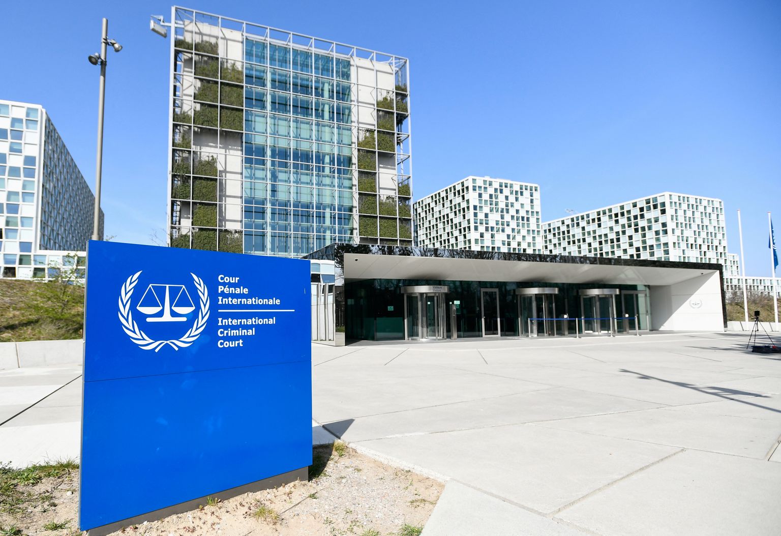 Rahvusvaheline Kriminaalkohus Haagis.