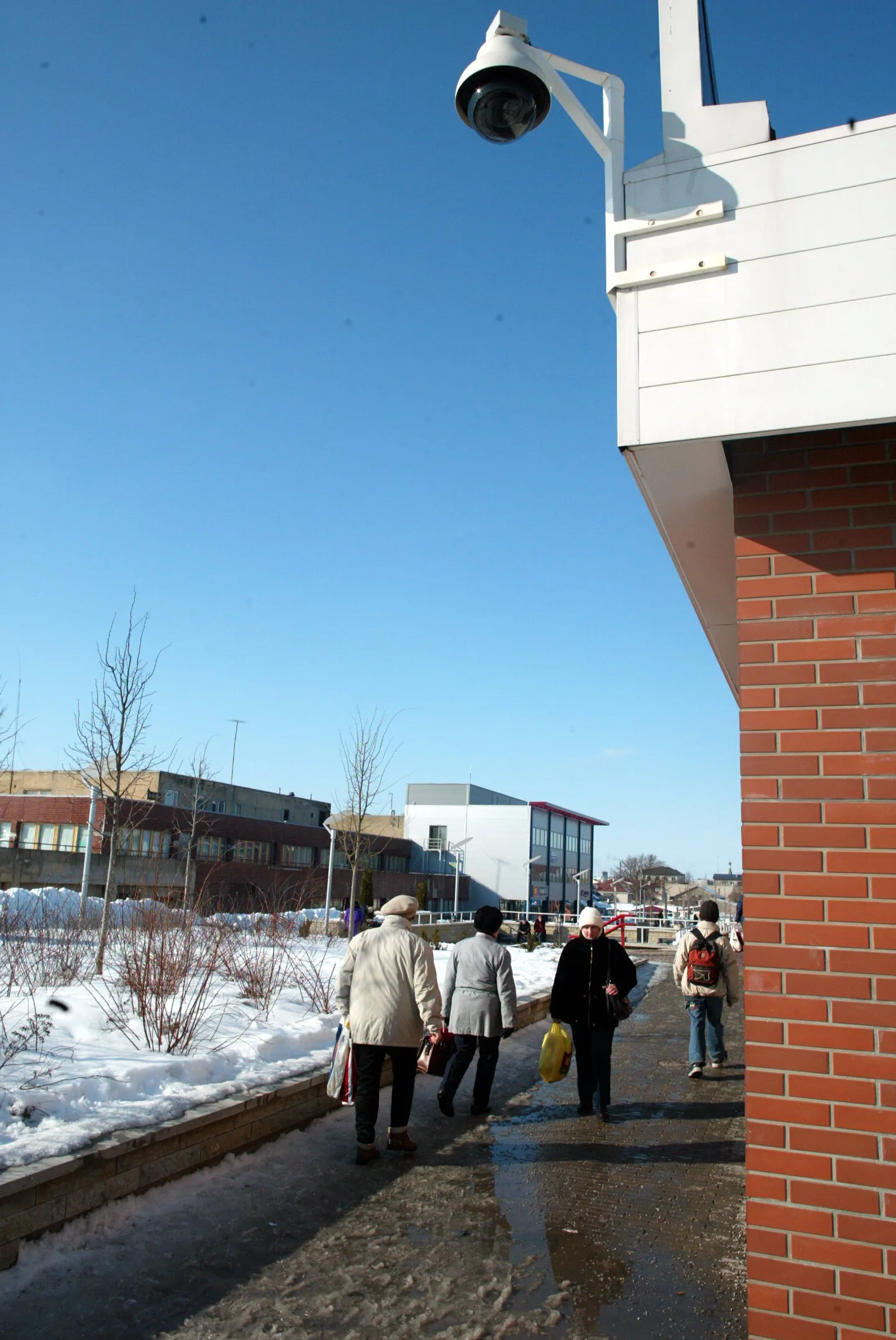 Turvakaamera Rakvere kesklinnas.