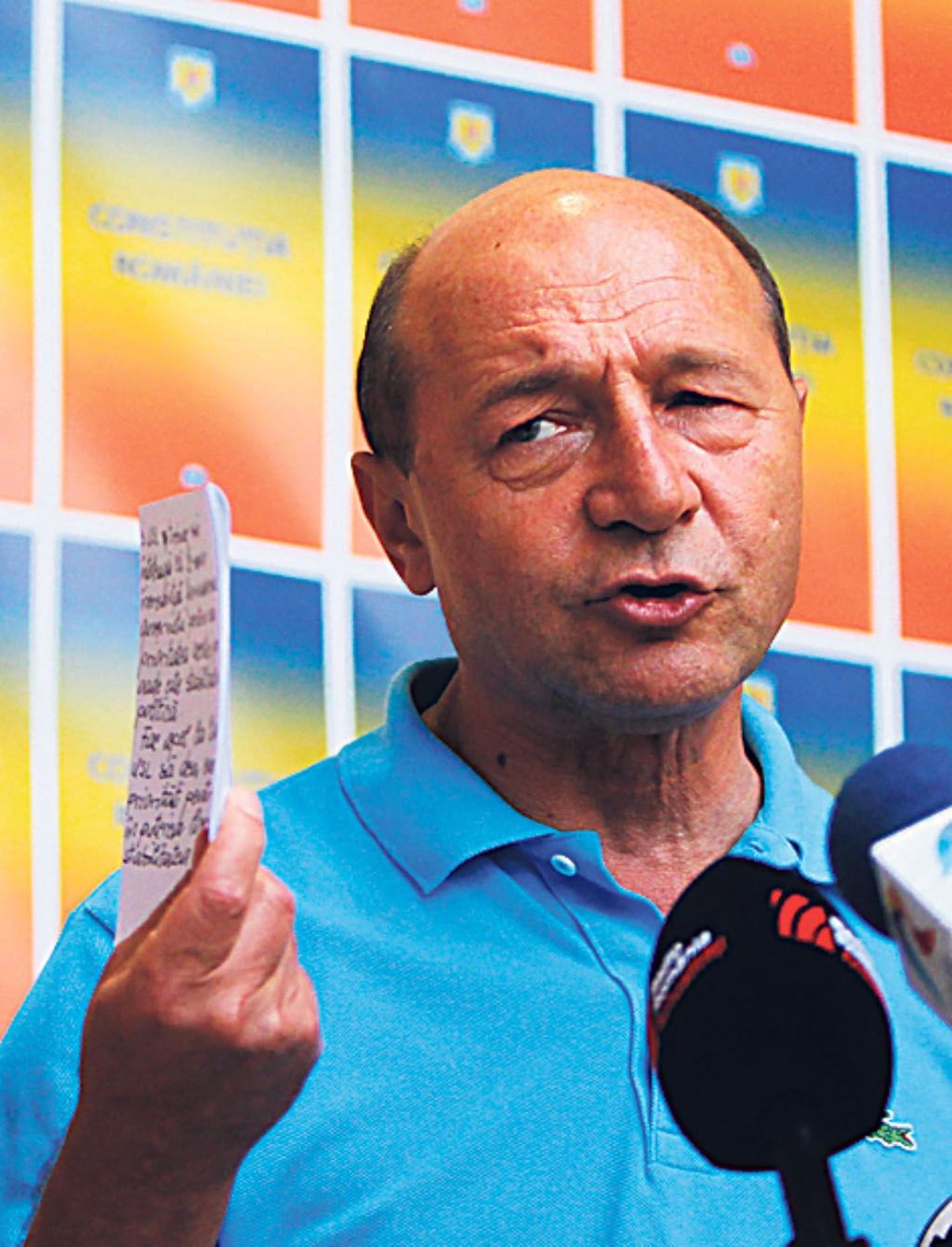 Traian Basescu.