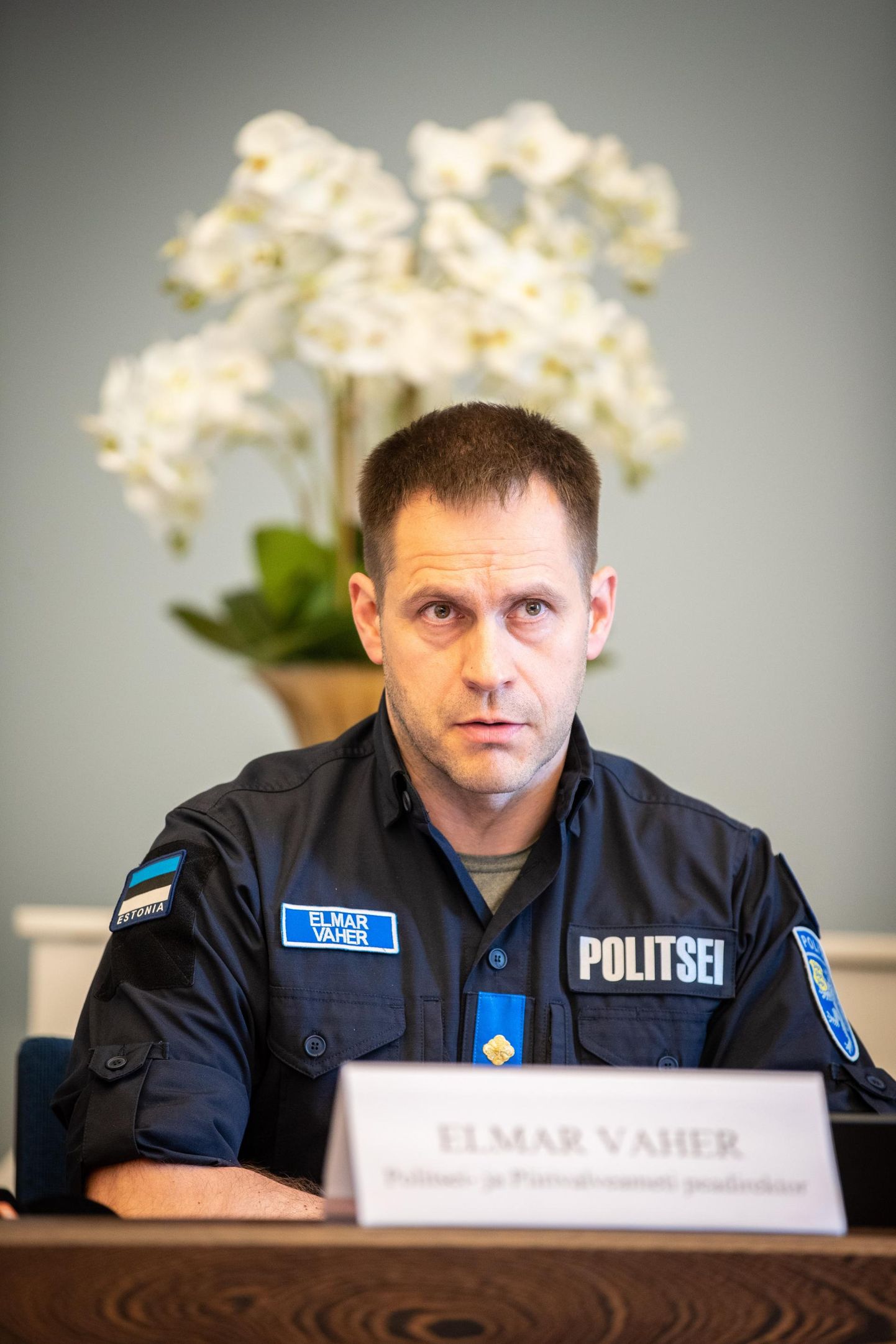 Politsei- ja piirivalveameti peadirektor Elmar Vaher.
