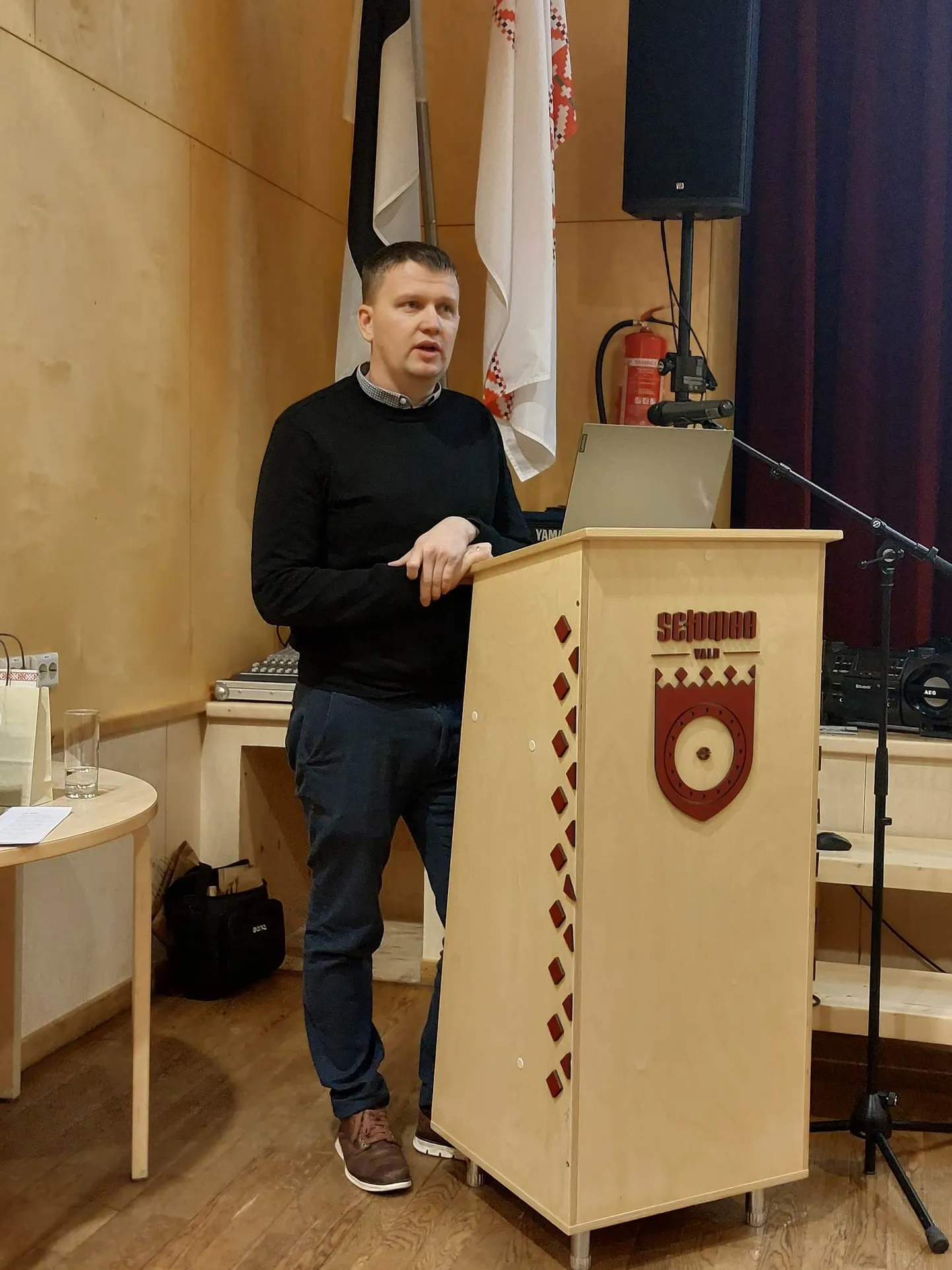 Imre Liivago esinemas Setomaa XIII hariduskonverentsil 2.12.2022