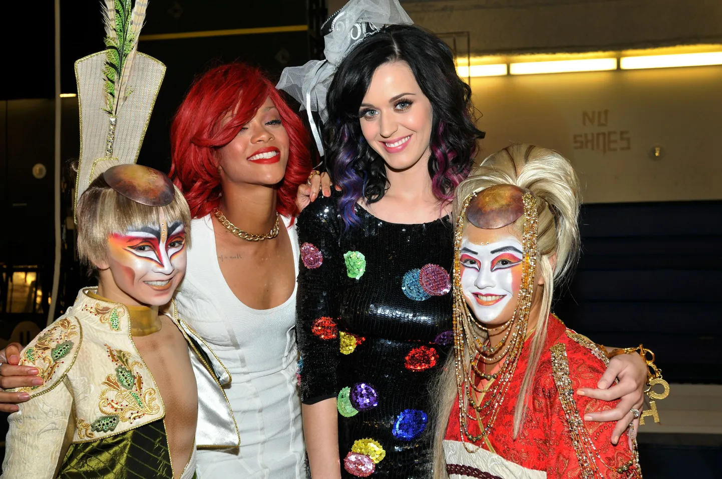 Rihanna ja Katy Perry Las Vegases