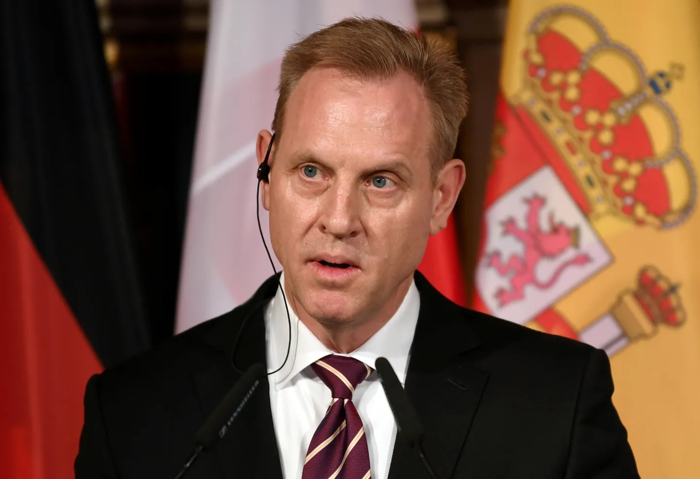 USA kaitseministri kohusetäitja Patrick Shanahan esinemas Müncheni julgeolekukonverentsil.