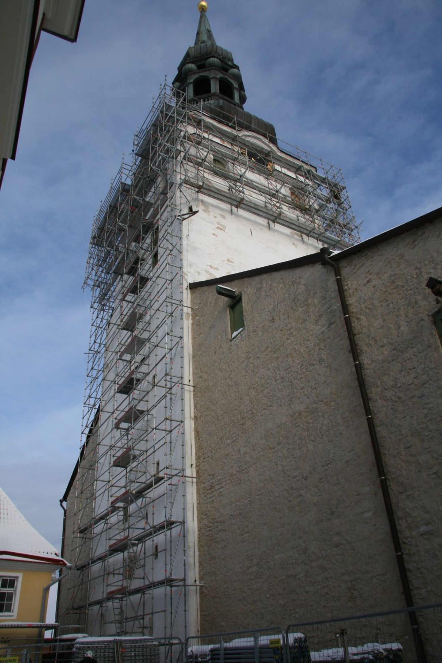 Toomkiriku tornikiivri restaureerimine.