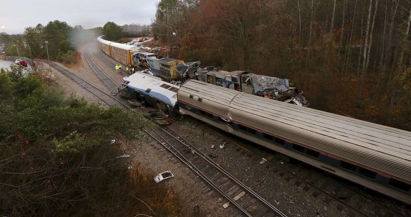 Rongiõnnetus Lõuna-Carolinas.