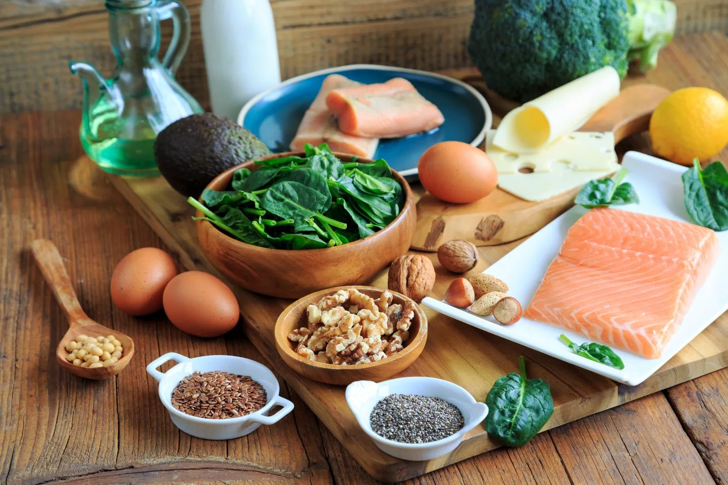 Oomega-3 ohtralt sisaldavad toidud.