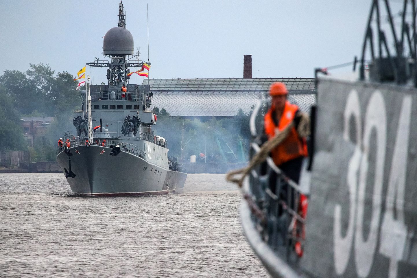 Kazanets tänavu suvel Peterburi mereväeparaadil.