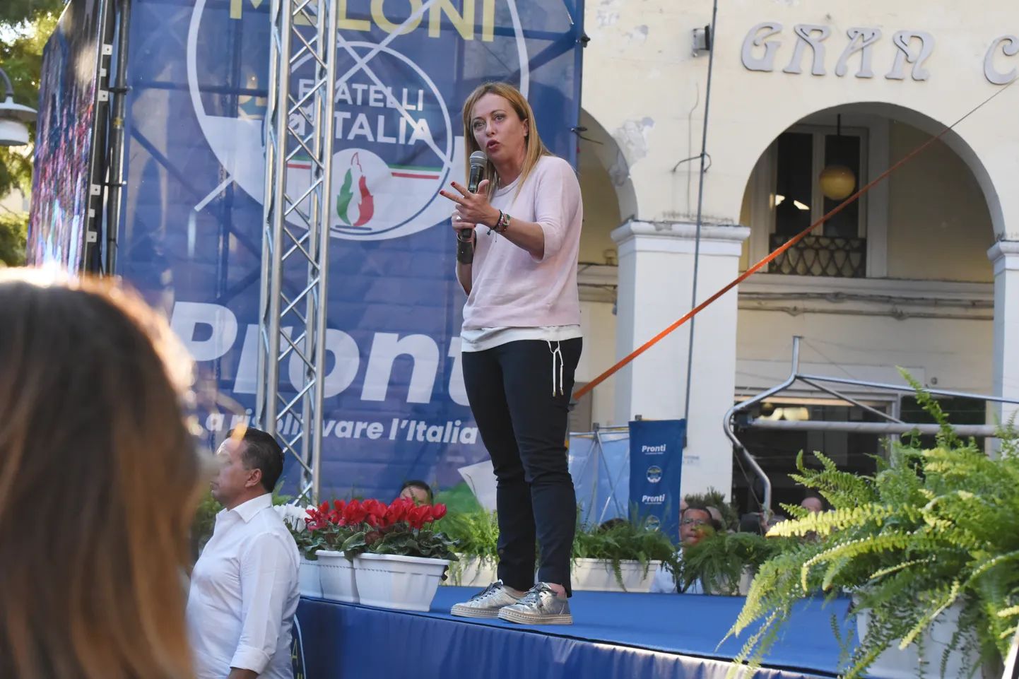 Itaalia paremäärmuslaste liider Giorgia Meloni.