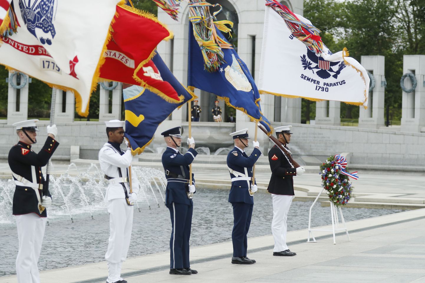 Памятная церемония в США по случаю 75-летней годовщины окончания Второй мировой войны