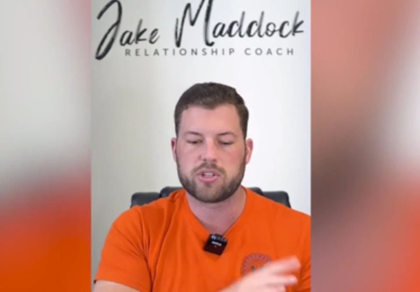 Suhtetreener Jake Maddock