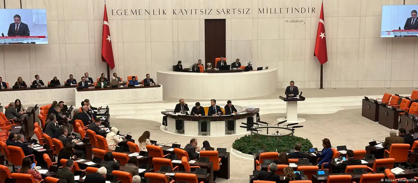Дебаты в парламенте Турции по поводу членства Швеции в НАТО