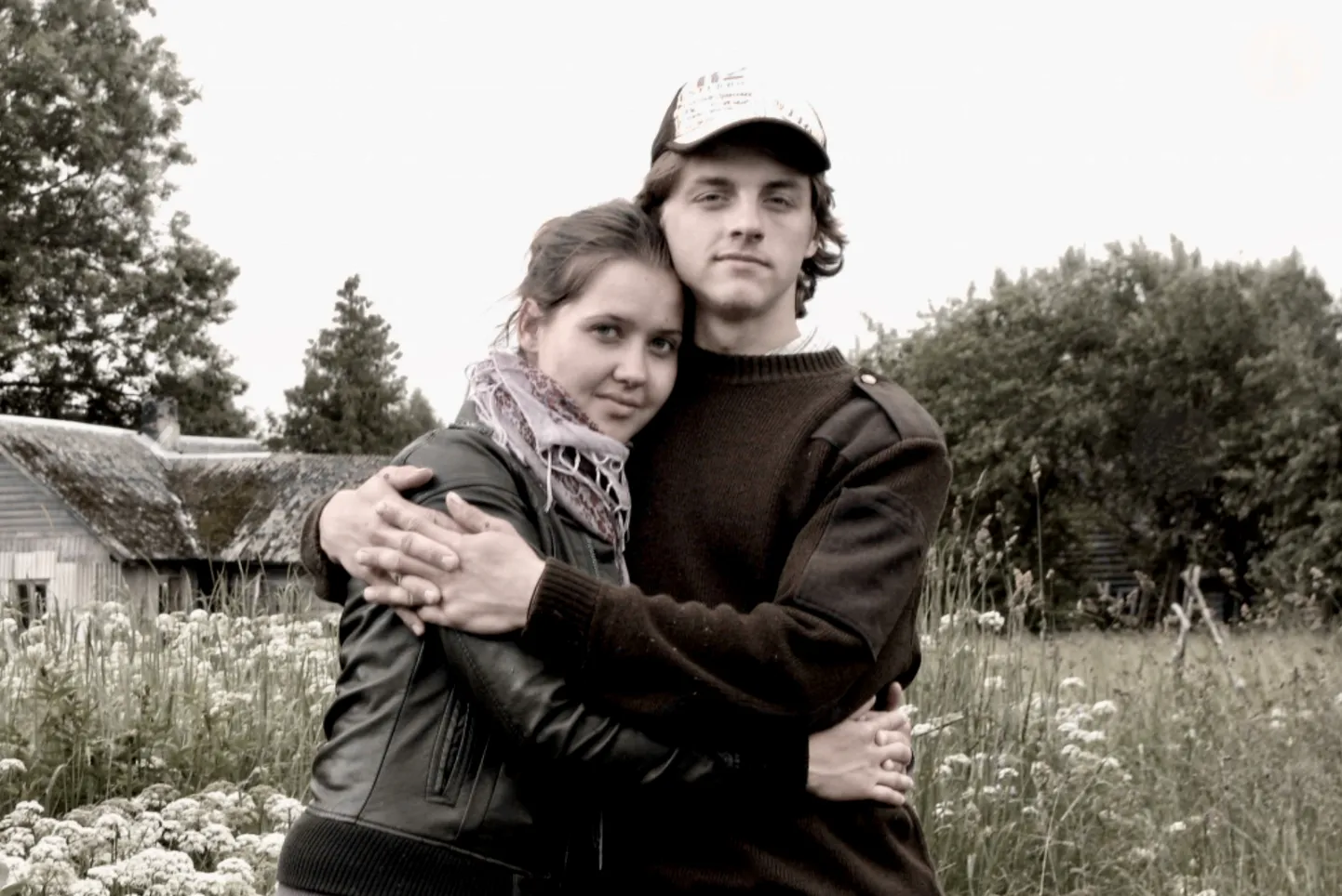 Aisma un Rihards cerēšanās laikā 2011. gadā. Ģimenes foto