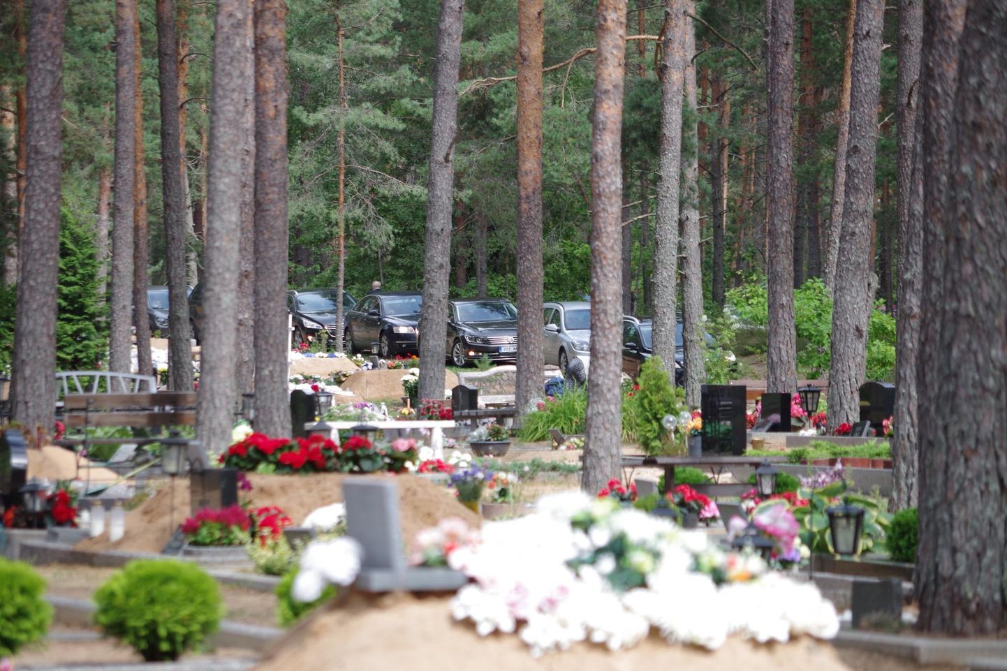 Похороны застреленного Куйдо Сумеркина.
