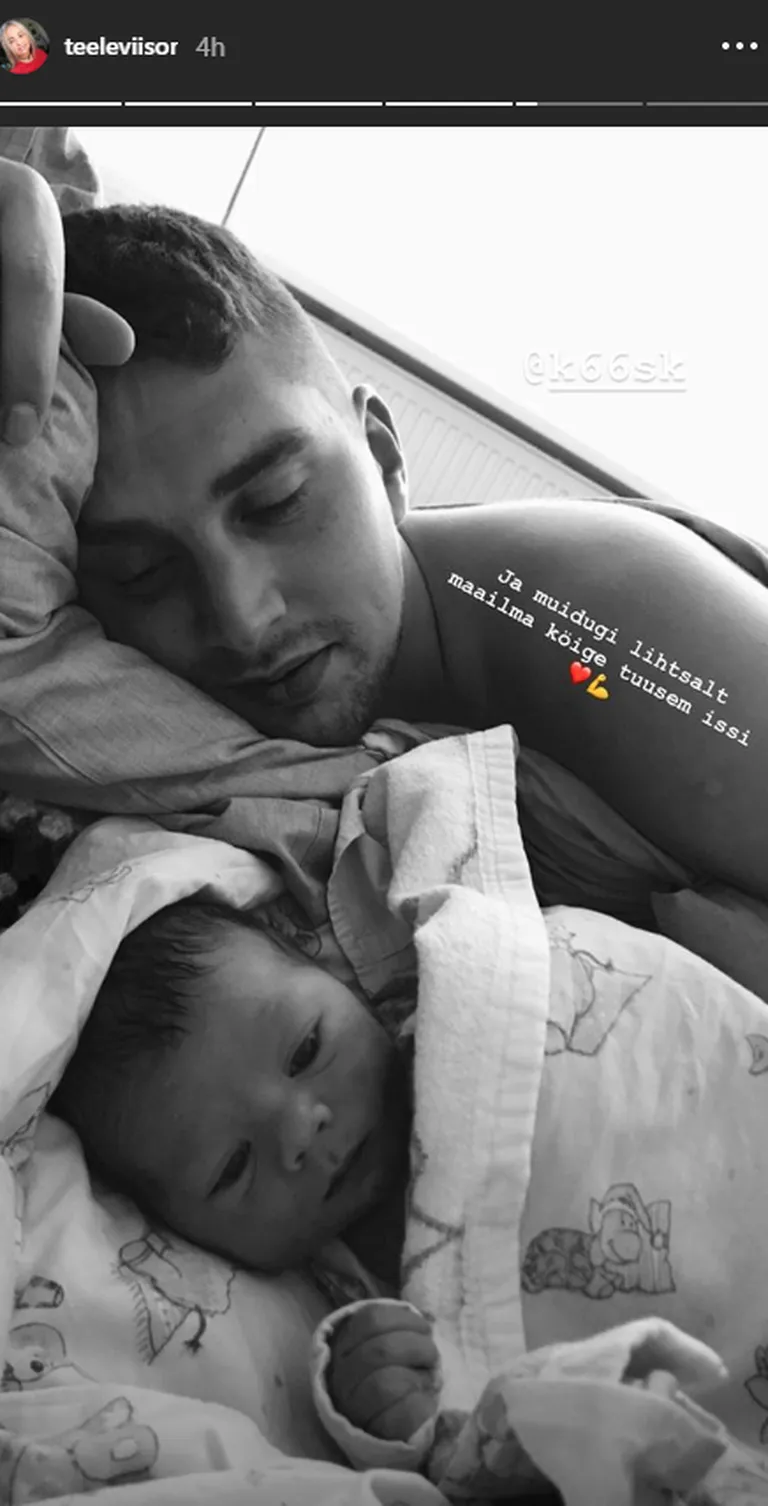 Kuvatõmmis Instagram Story'st.