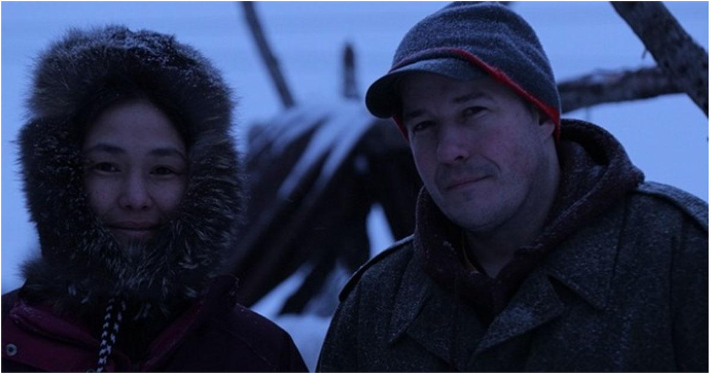 Chip Hailstone koos oma inuitist naise Agnesega