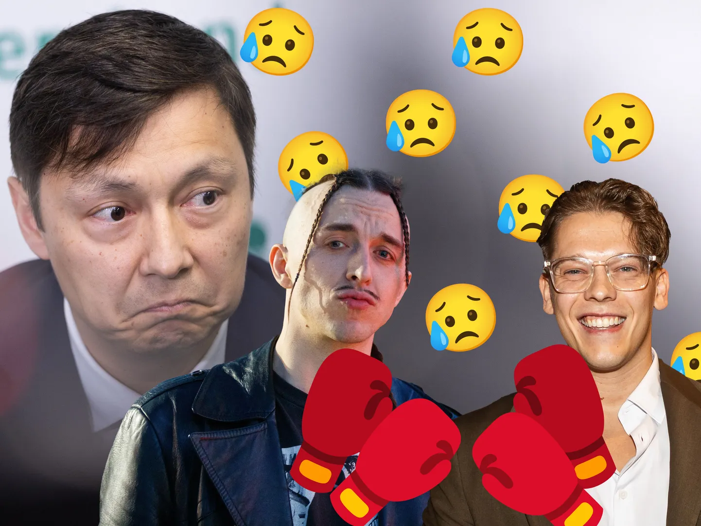 Vasakult paremale: Mihhail Kõlvart, Tomas Tammemets, Andrei Zevakin