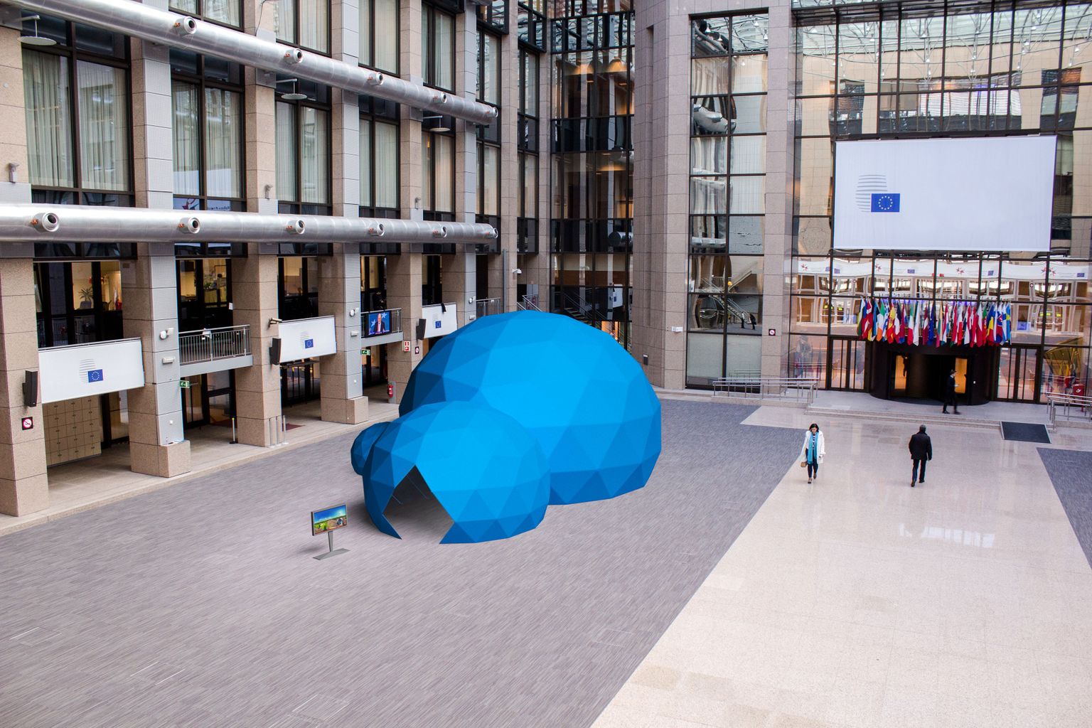 Brüsselisse püstitatava VR-kupli eskiis