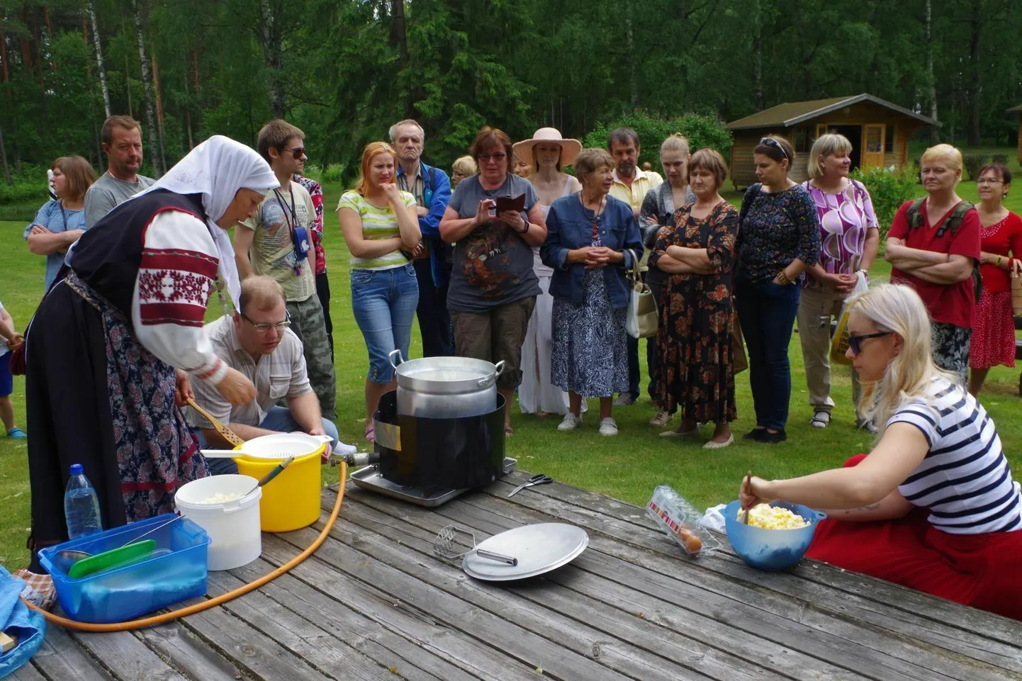 Satserinna sõirapäeva kavasse on kuulunud ka sõirateo õpituba.