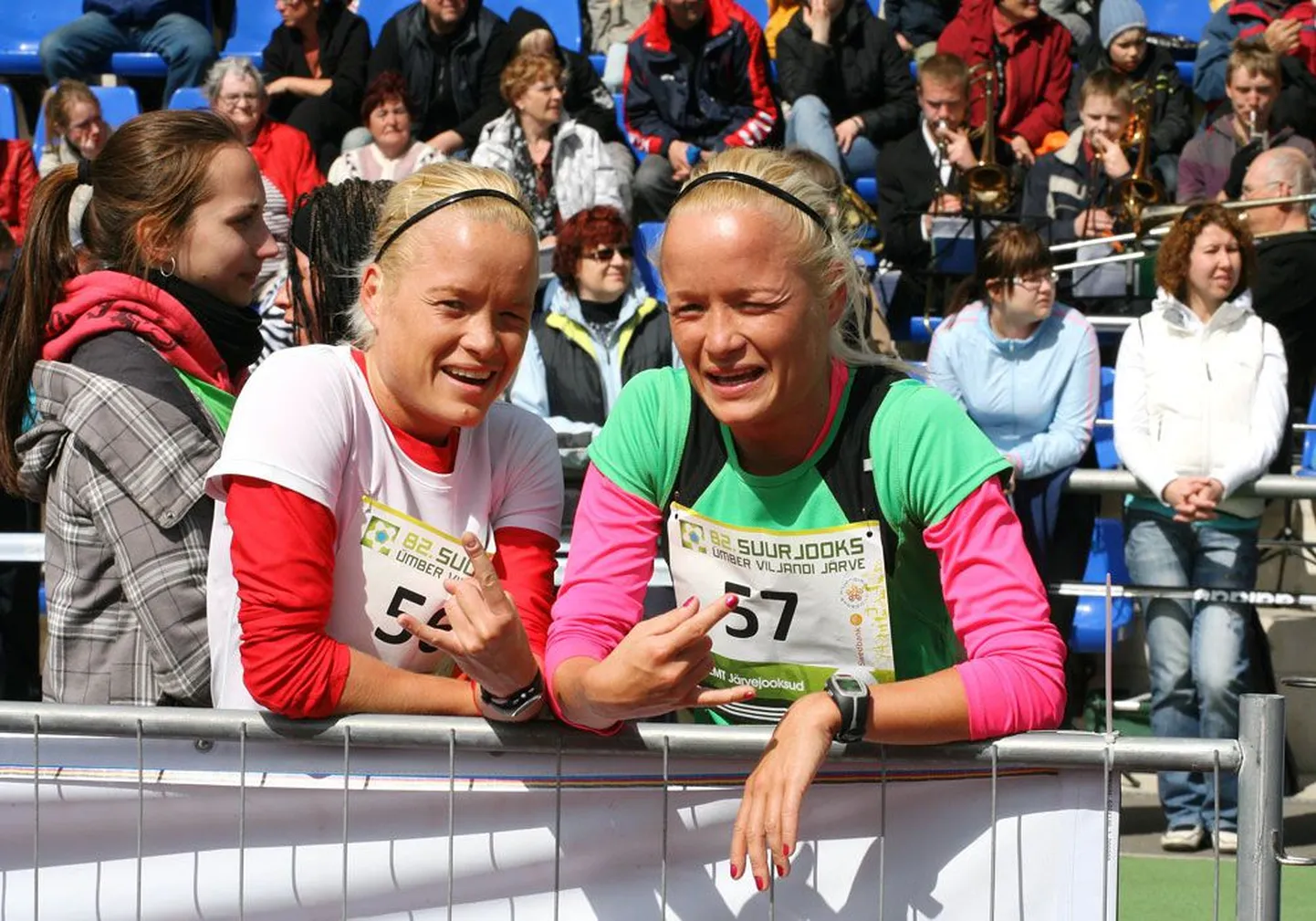 Сестры-близнецы Лейла и Лийна Луйк выполнили в марафонском беге нормативы, позволяющие им участвовать в титульных соревнованиях: Лейла норматив чемпионата мира и Лийна — норматив чемпионата Европы.