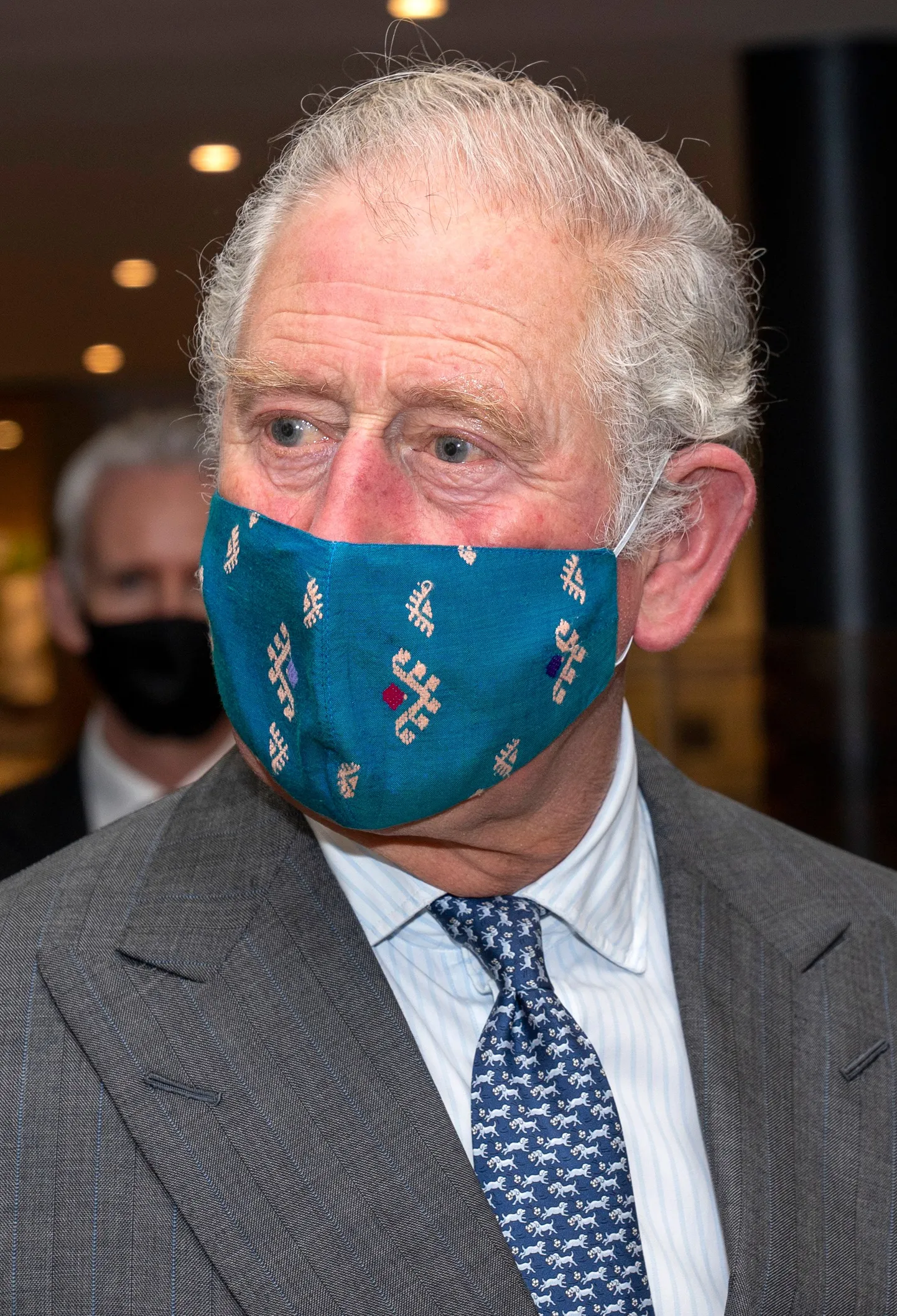 Walesi prints Charles Cirencesteris pronksiaja muuseumis detsembris 2020.