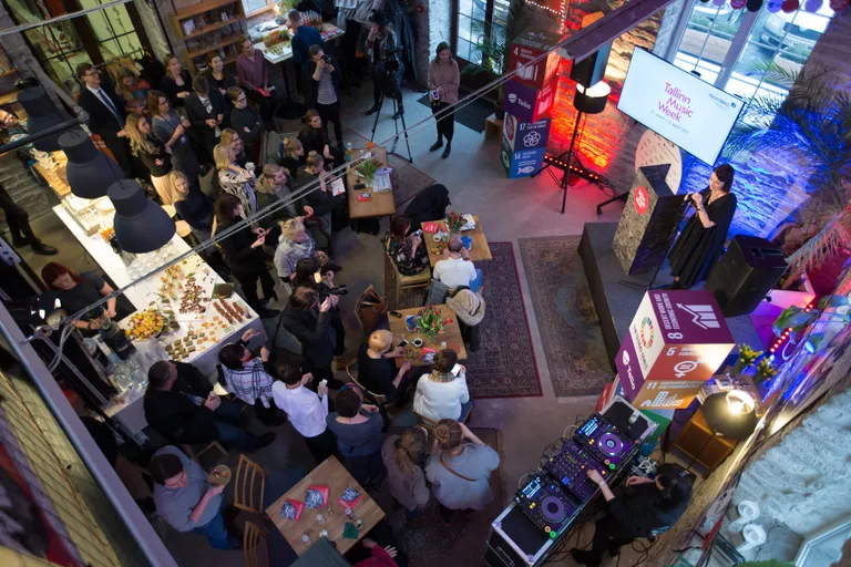 Tallinn Music Week festivali väljakuulutamise brantš.