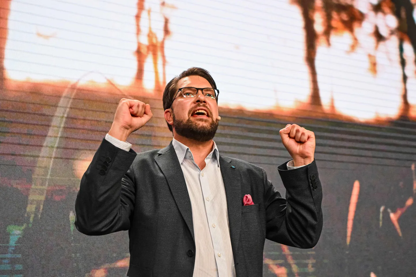 Erakonna Rootsi Demokraadid liider Jimmie Åkesson.