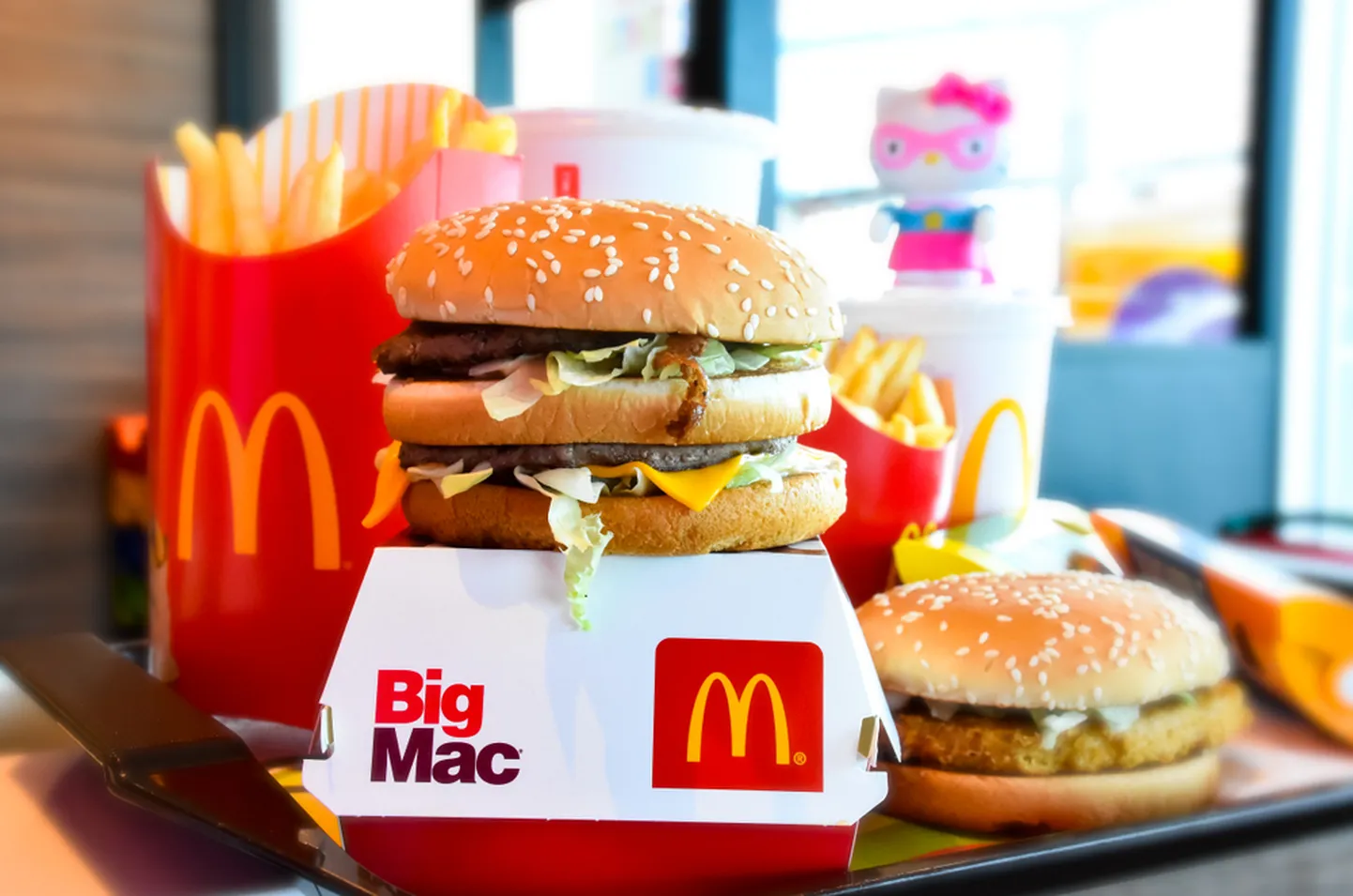 McDonald'si eine. Pilt on illustreeriv.
