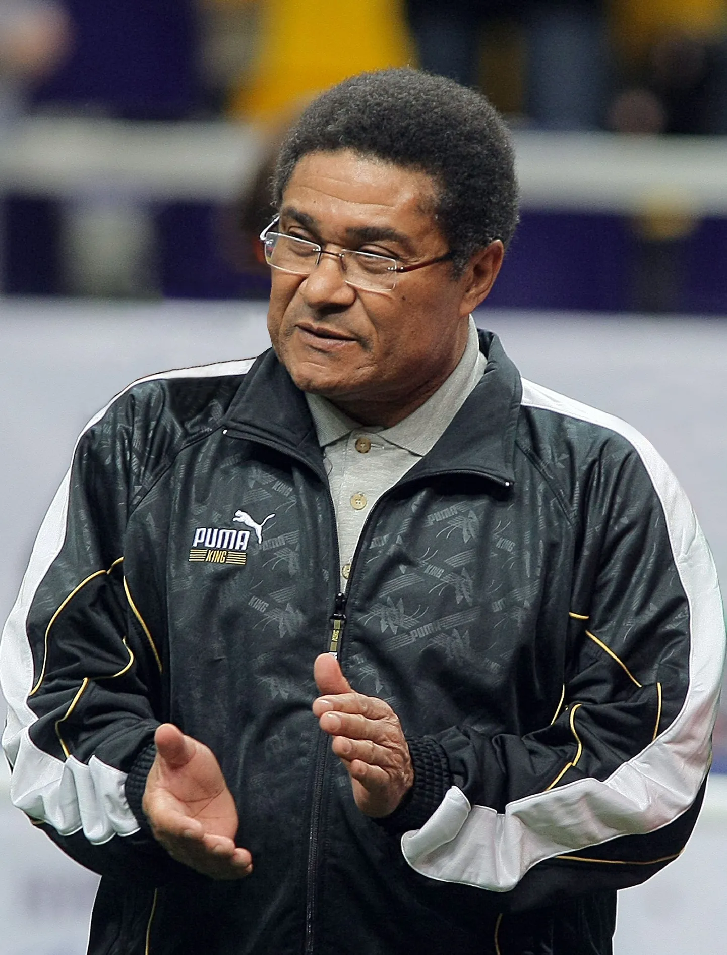 Portugali jalgpallilegend Eusebio.