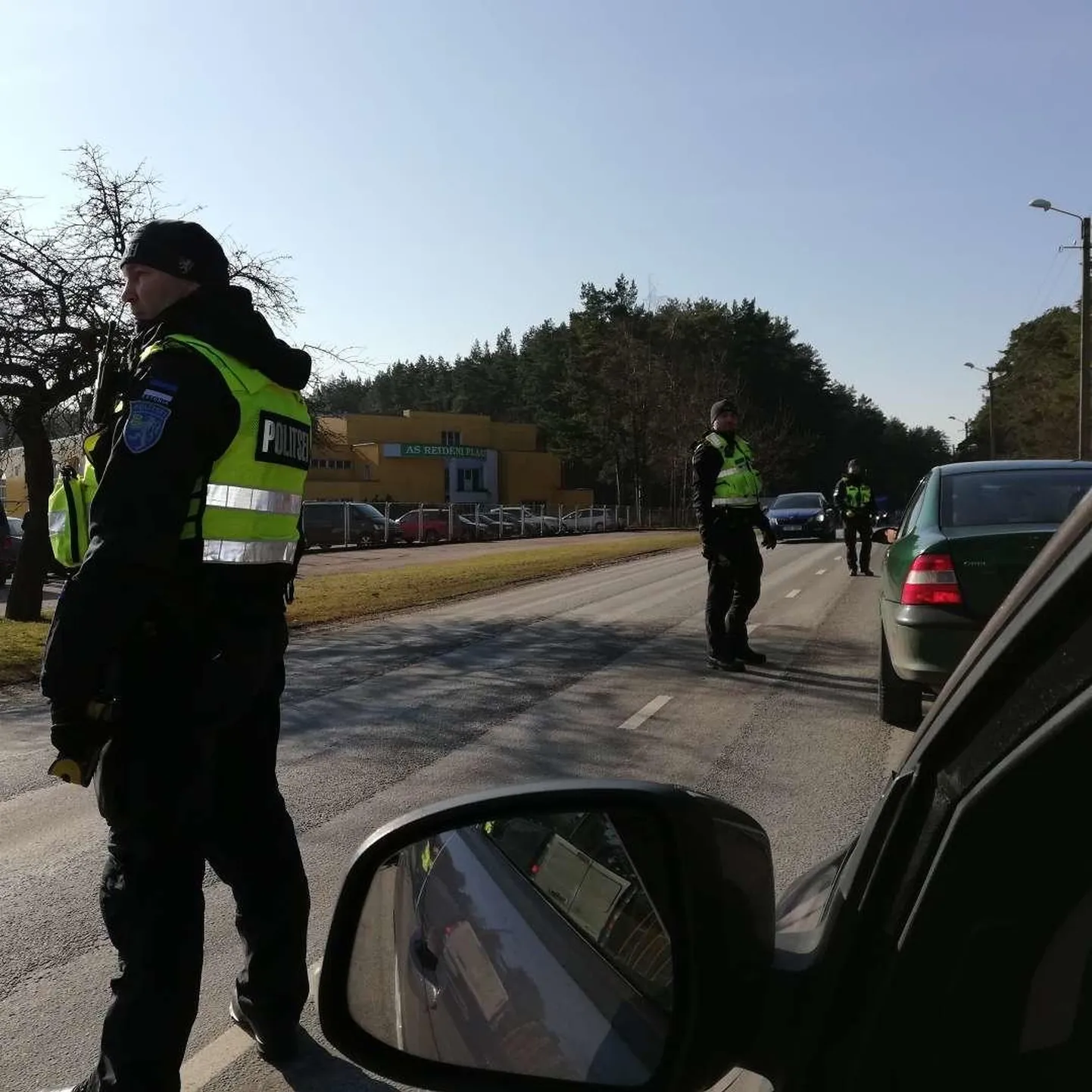 Tänane puhumisreid Paide maanteel Reideni lähedal.