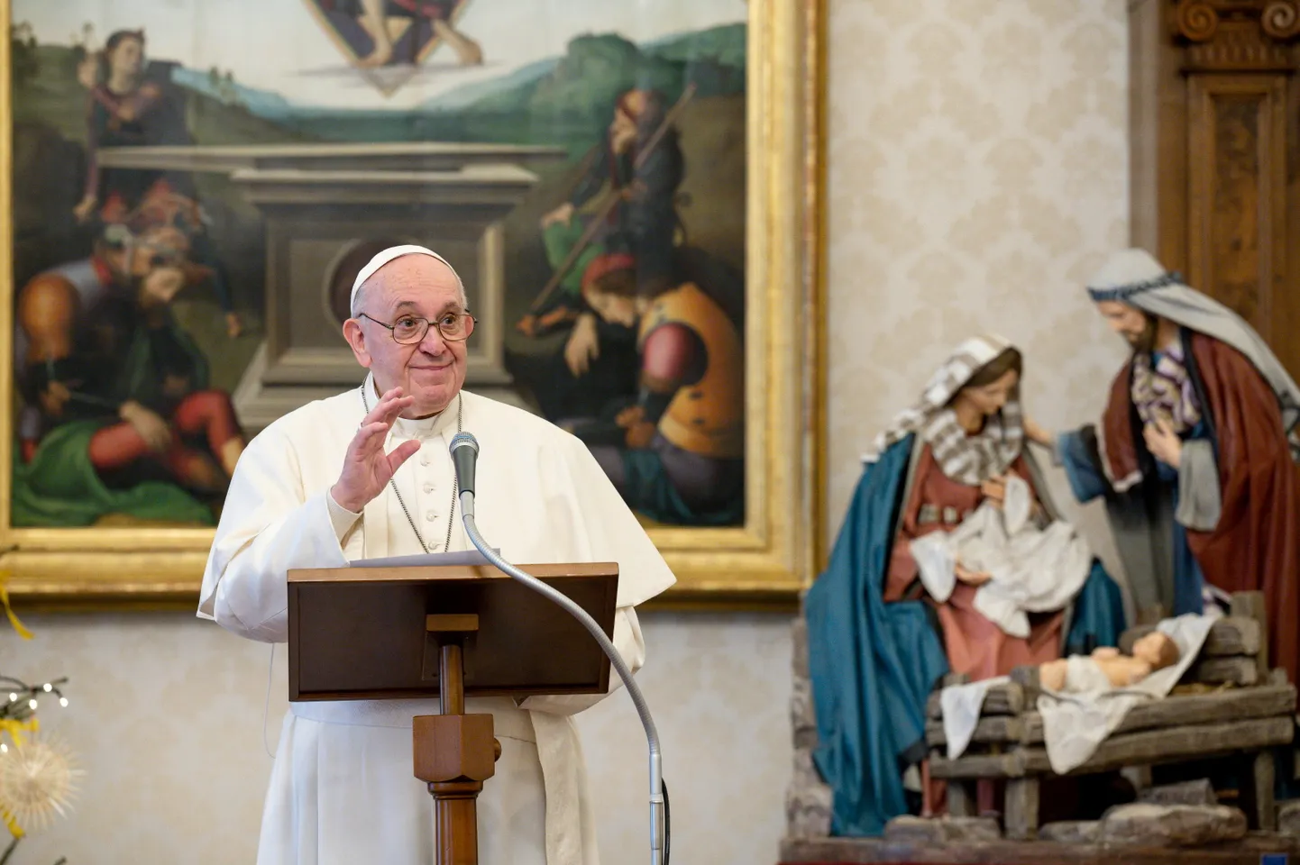 Paavst Franciscus.