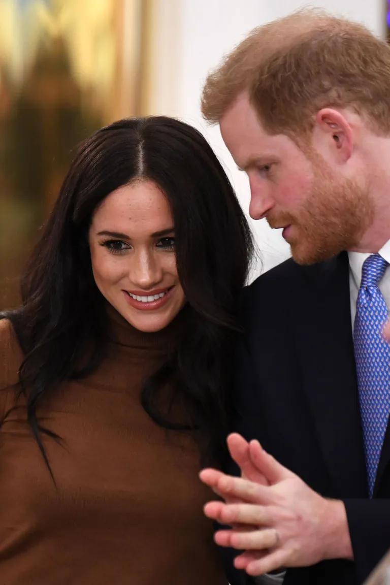Prints Harry ja hertsoginna Meghan Londonis Kanada majas, kus nad tänasid Kanadat suurepärase vastuvõtu eest novembris–detsembris 2019.