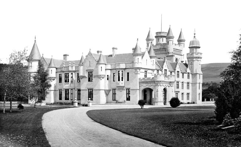 1890. aasta foto Balmorali lossist